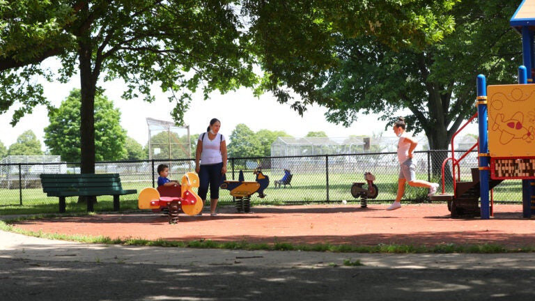 The Treble Circle Tot Lot in Boston.