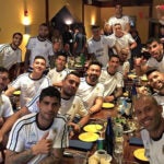 Argentina's soccer team ate at Tango Restaurant