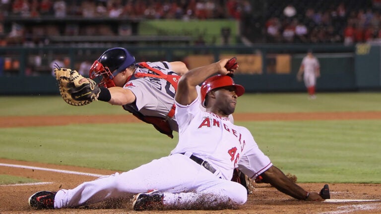 Torii Hunter said he had a no-trade clause for Boston due to racial abuse