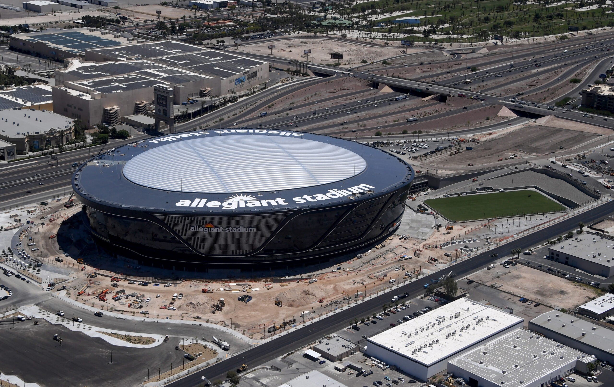 Allegiant Stadium Renewable Powered Stadium Las Vegas Raiders –