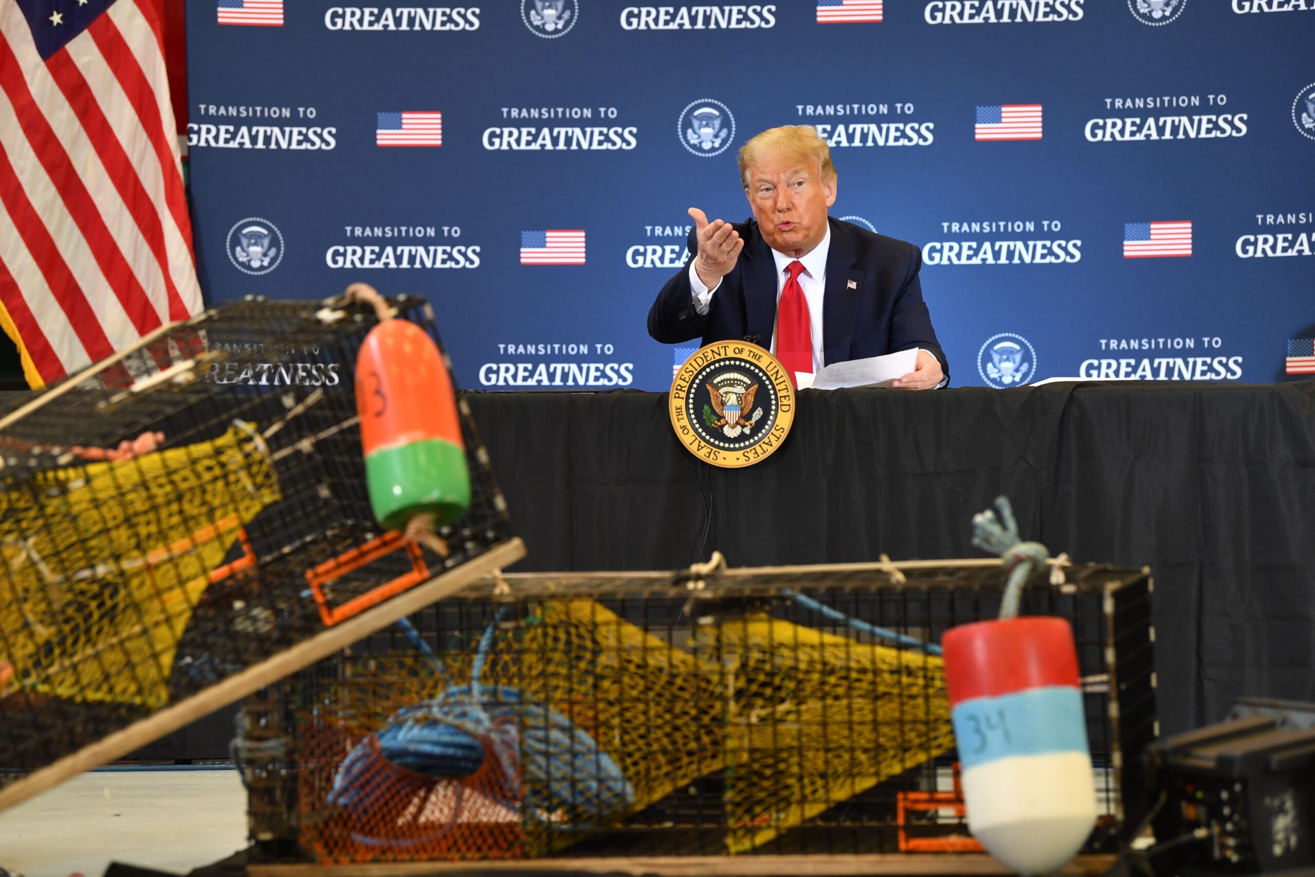 Trump moves to allow commercial fishing in conservation area off New England