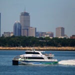 The MBTA commuter ferry Champion.