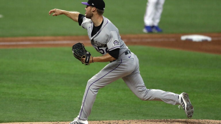 Former Red Sox pitcher Daniel Bard wins NL Comeback Player of the Year