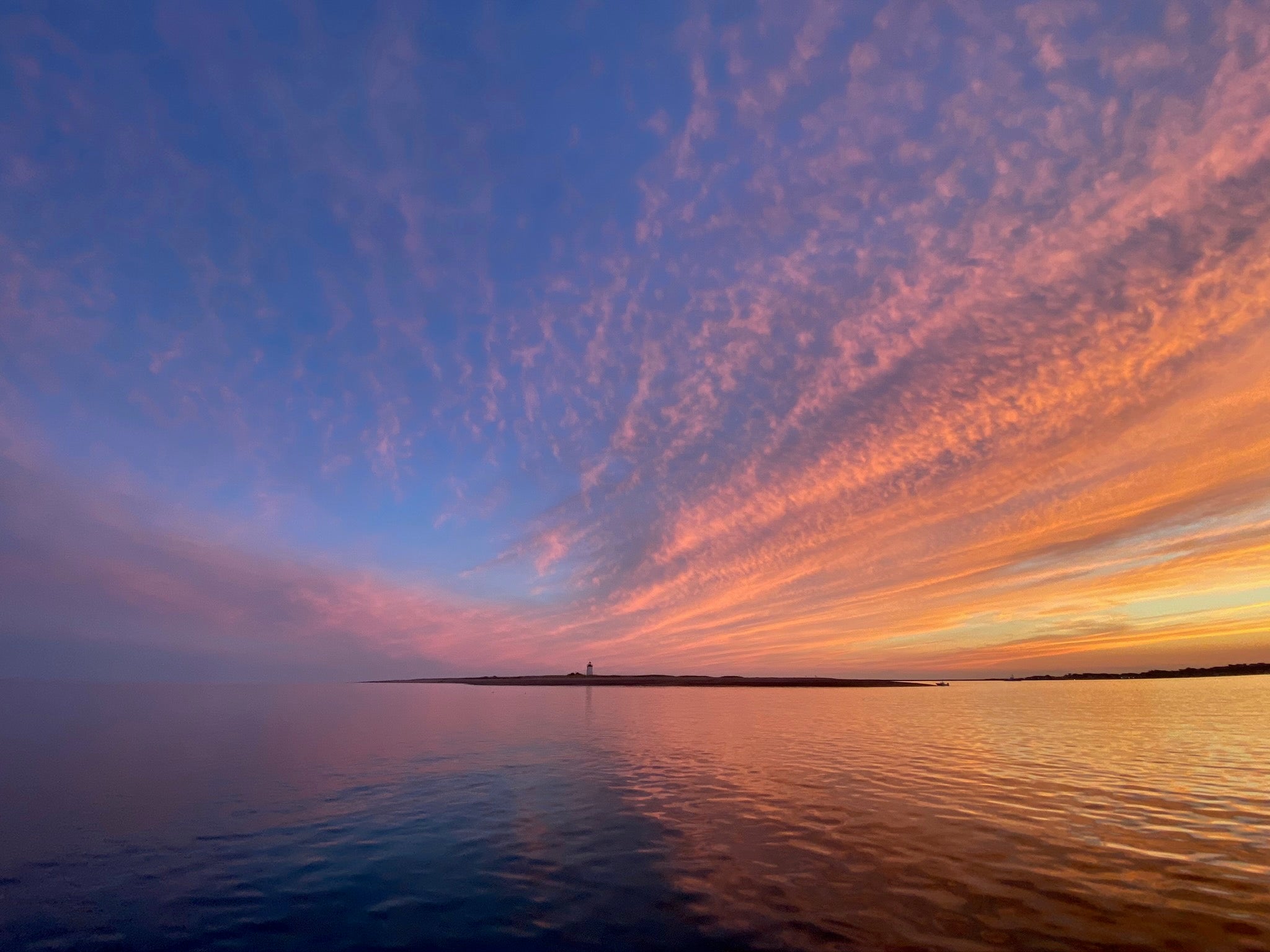 Long Point Lighthouse sunset