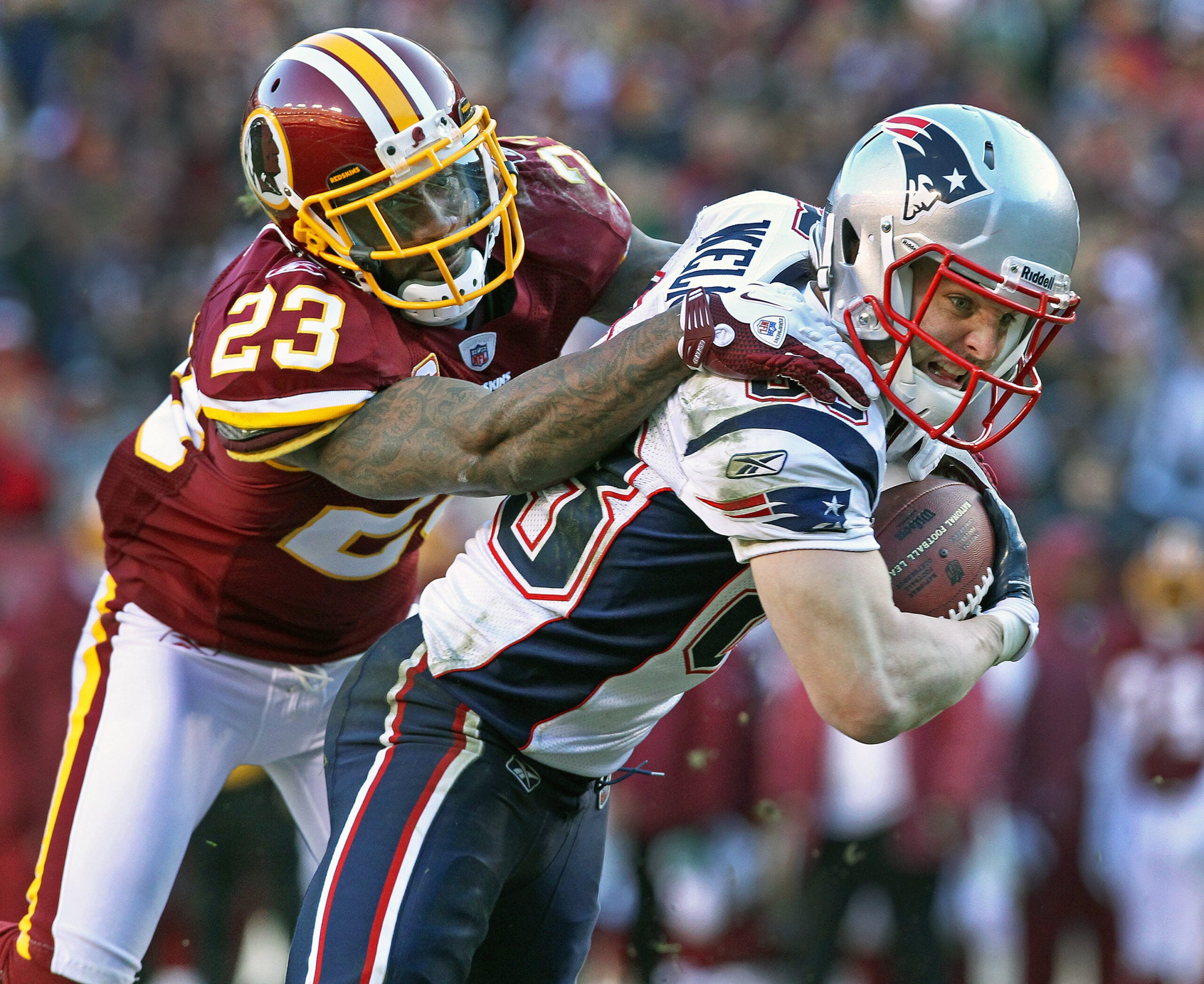 Morning sports update: DeAngelo Hall explained why his 'biggest regret' was  not signing with the Patriots