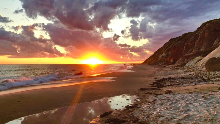 Sunset in Aquinnah, Martha's Vineyard