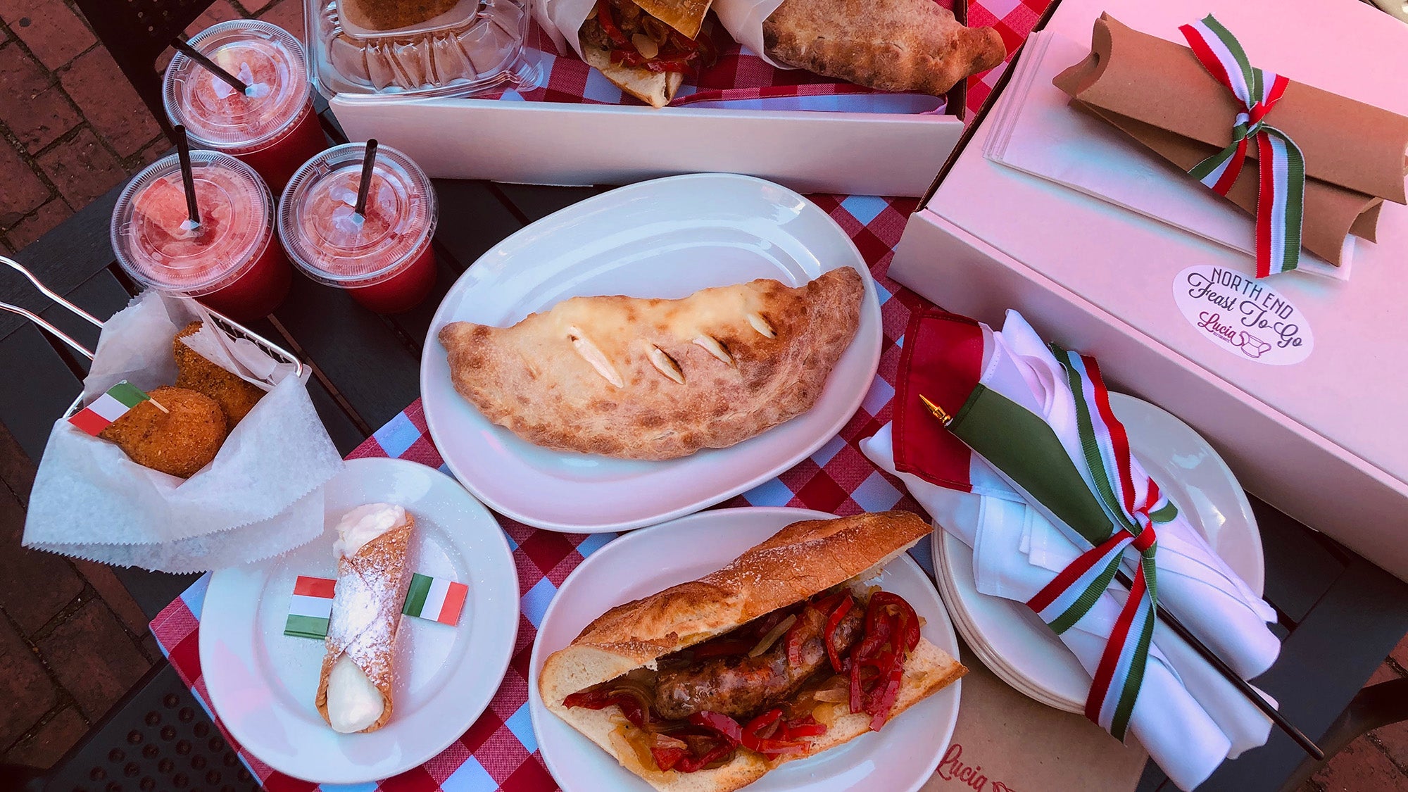 North End Feast to-go kit from Ristorante Lucia