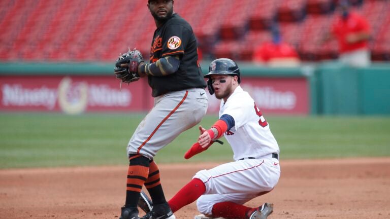 Alex Verdugo hits first Boston Red Sox home run off left-handed pitcher:  'Hey Ron (Roenicke), just so you know, I can hit 'em' 