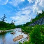 The Lower Falls Recreation Site.