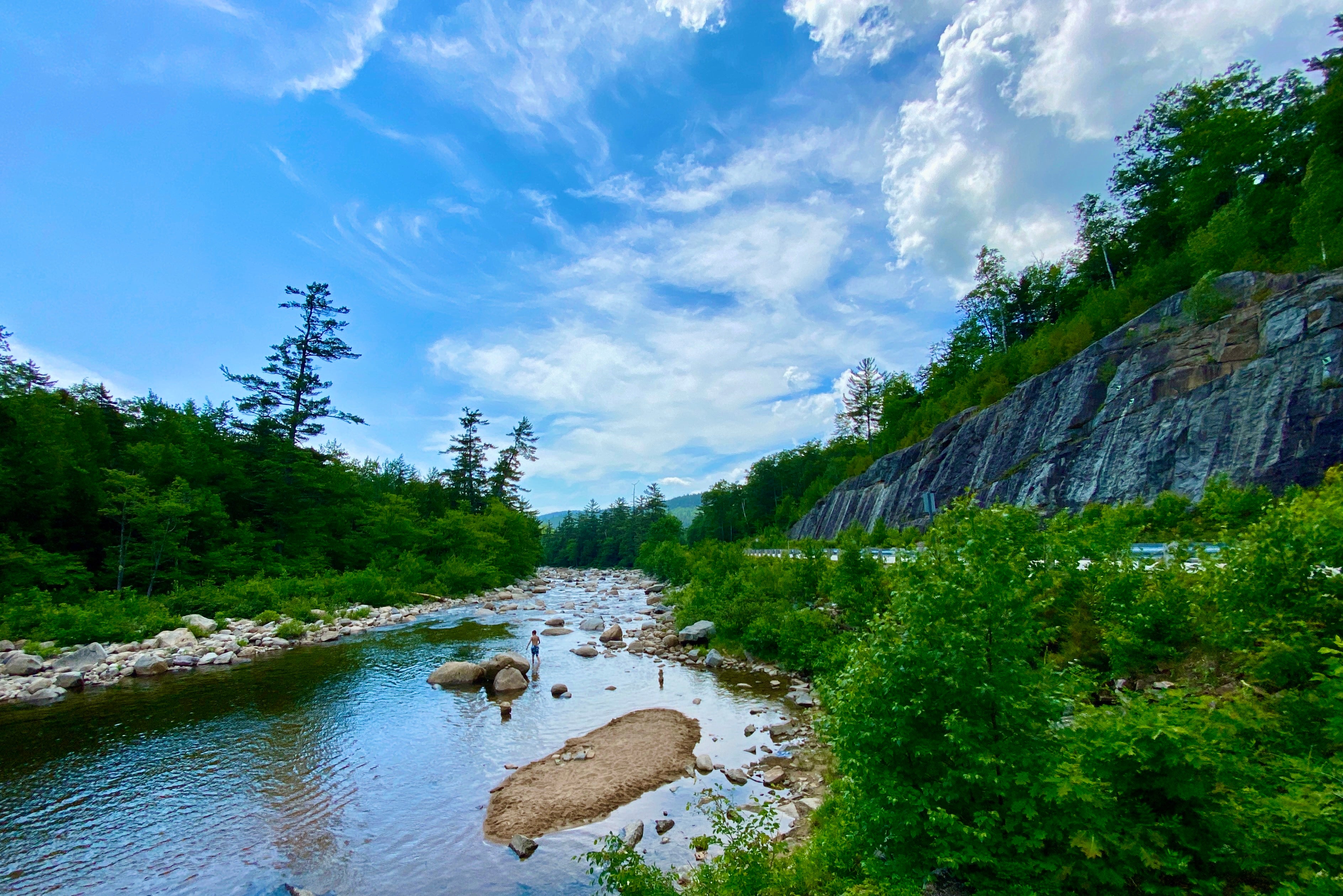 The Lower Falls Recreation Site.