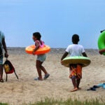 An early Saturday morning on Castle Island.