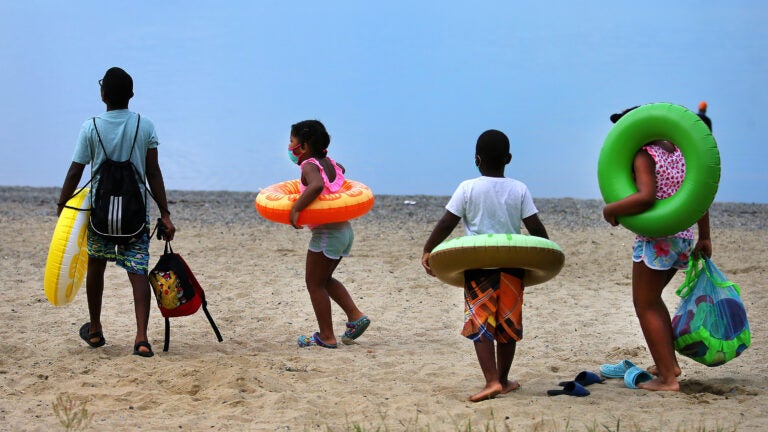 An early Saturday morning on Castle Island.