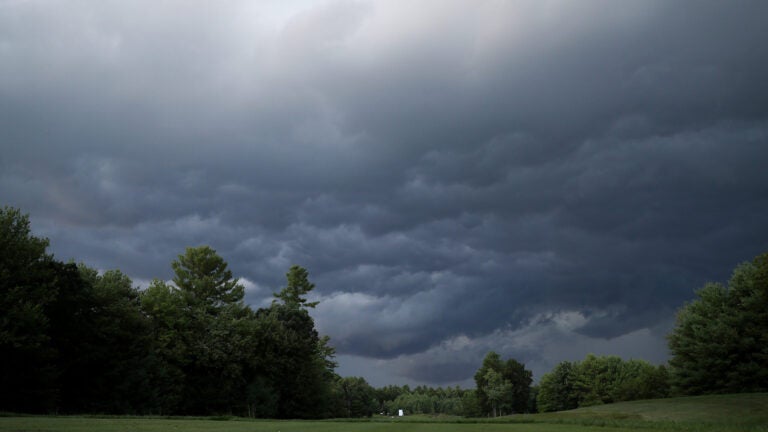 The 10th fairway at TPC Boston.
