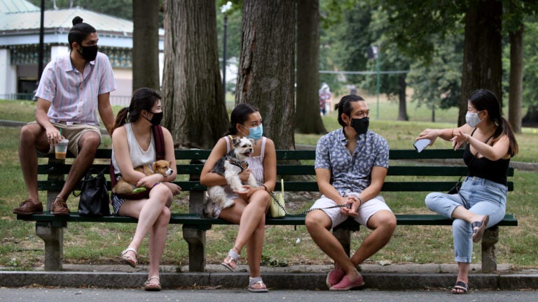 A pleasant day in Somerville on Friday.