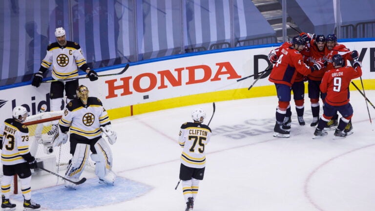 Bruins Capitals Hockey