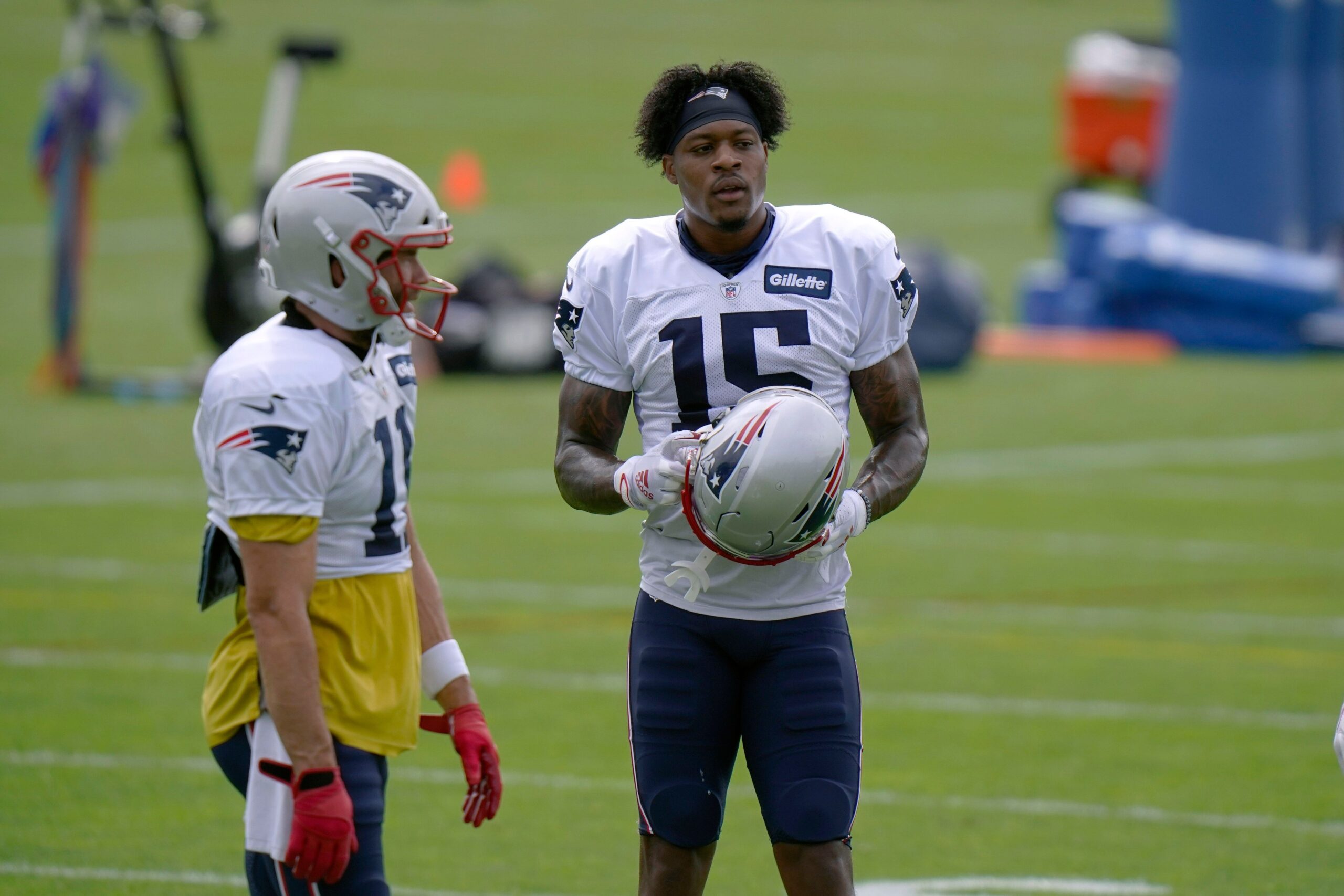 10 New England Patriots training camp observations: N'Keal Harry shows some  nastiness, J.J. Taylor delivers play of the day 