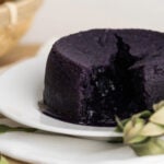 Ube lava cake at Café Phinista