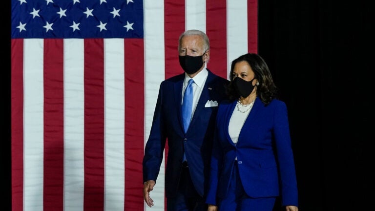 Joe Biden and Kamala Harris