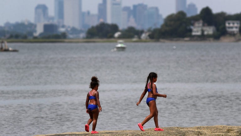 Wollaston Beach on Tuesday.