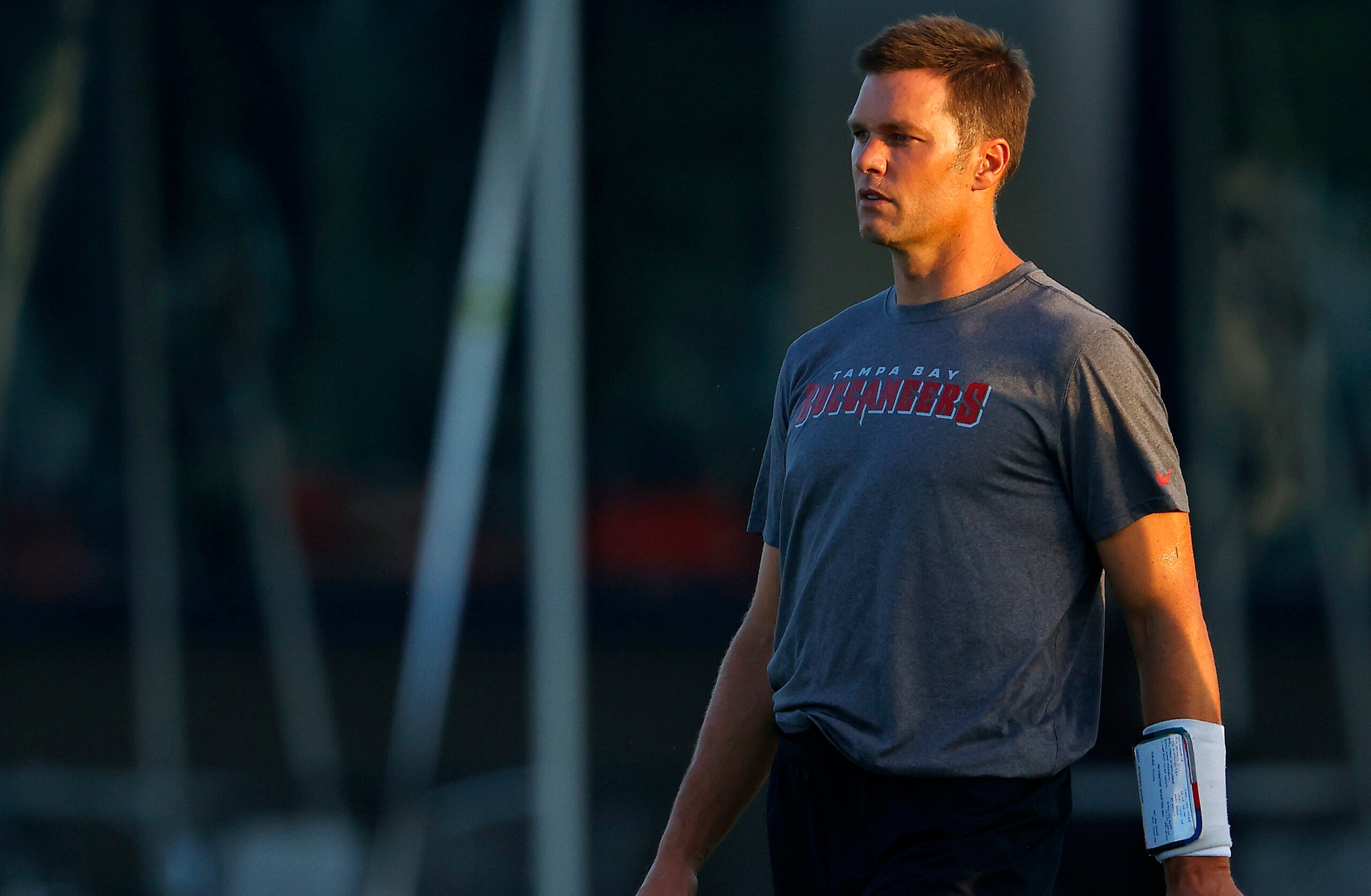 First Look at Tom Brady in a Bucs Jersey is All Kind of Weird