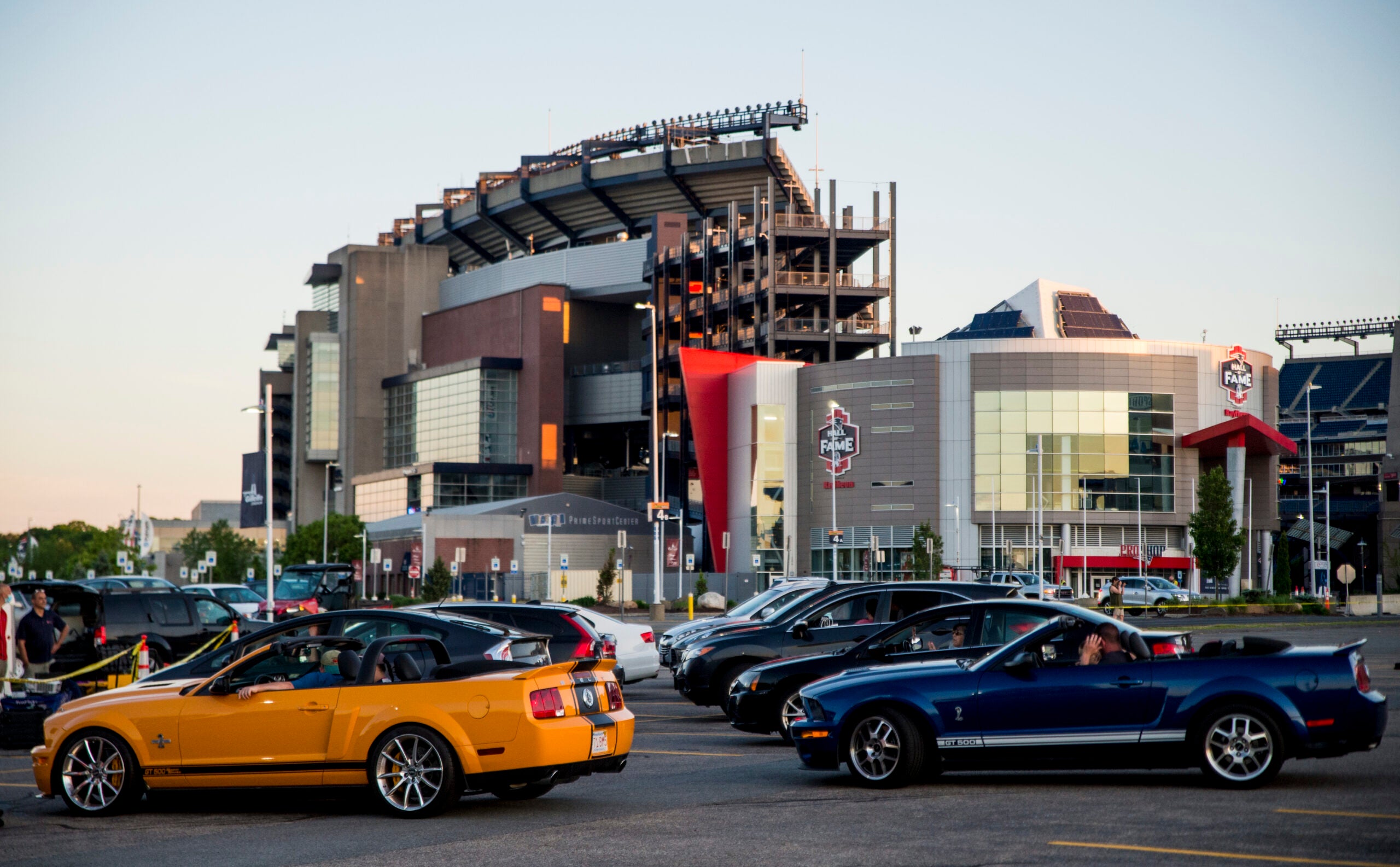 New England Patriots, Revolution won't have fans at Gillette