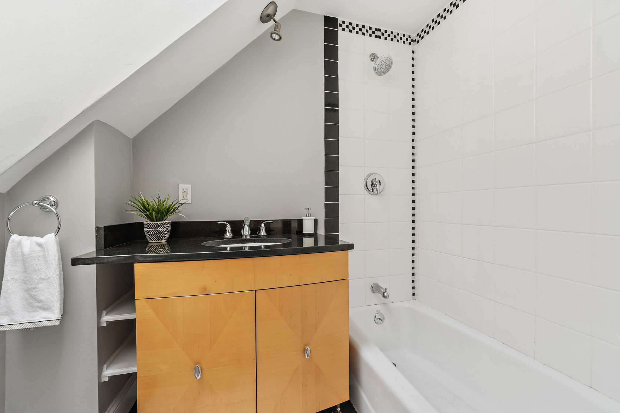 Home Of Week 3 Bedroom Somerville Condo Plays All The Angles   60 Adams St Unit3f Somerville Shower 63087c11d47eb 