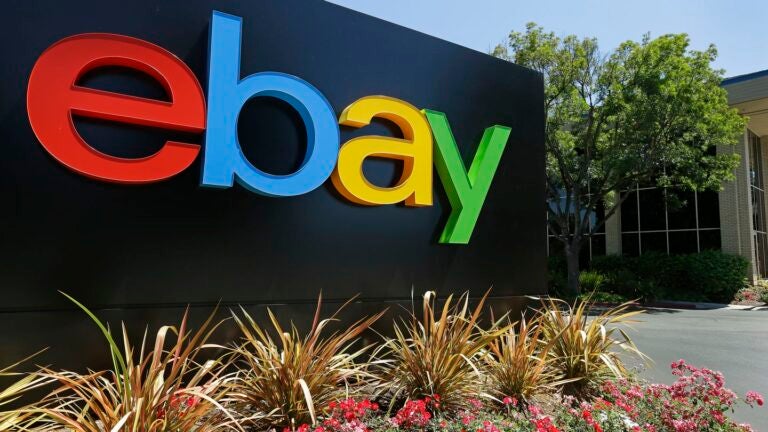 eBay headquarters in San Jose, Calif.