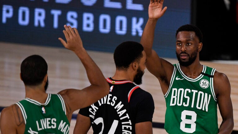 Celtics players get special messages from family members before Game 7