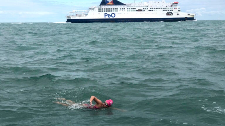 Teen Swims English Channel