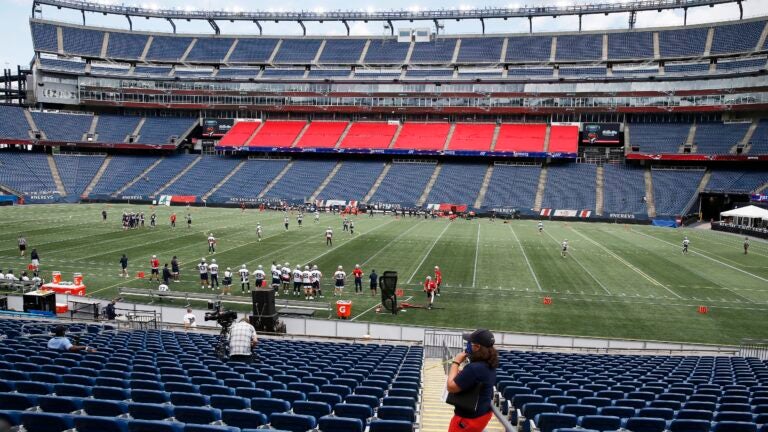 Fans won't be back at Gillette Stadium through the 2020 season