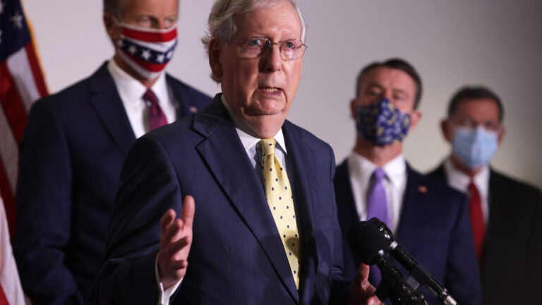 U.S. Senate Majority Leader Mitch McConnell (R-KY).