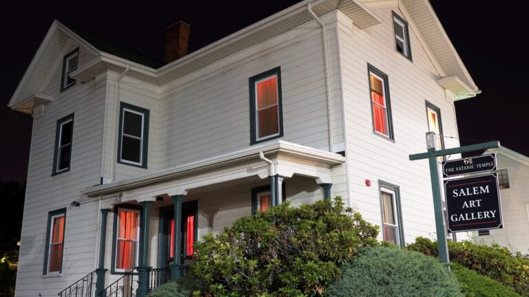 The Satanic Temple building on Bridge Street in Salem.