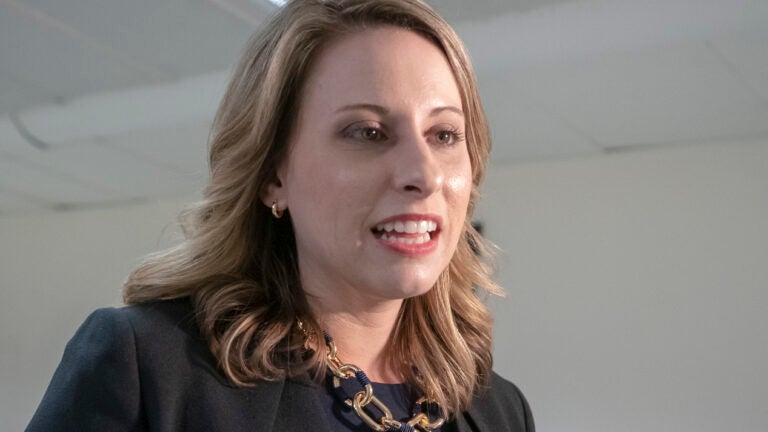 Former Rep. Katie Hill.