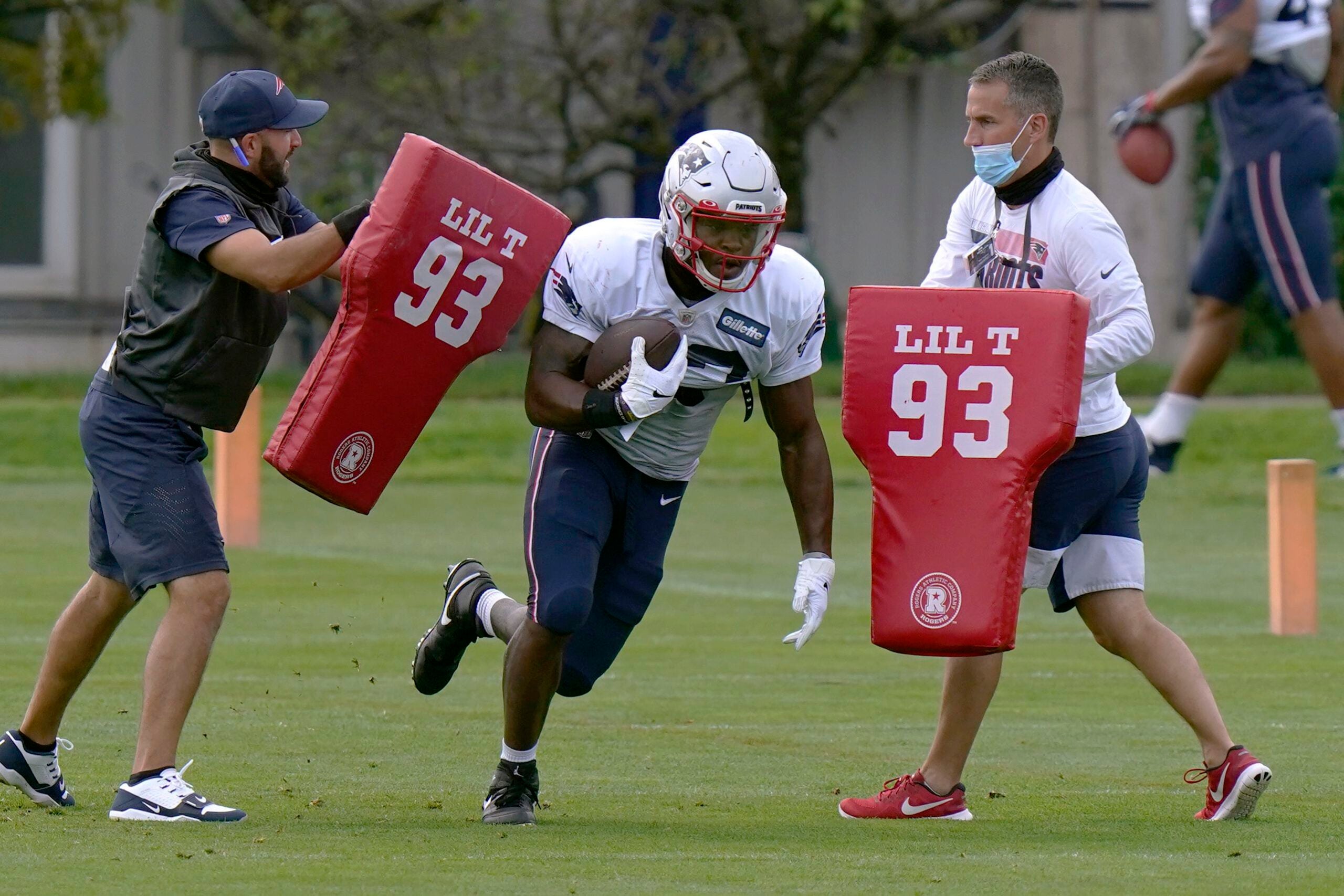 Gunner Olszewski missing from New England Patriots practice, three