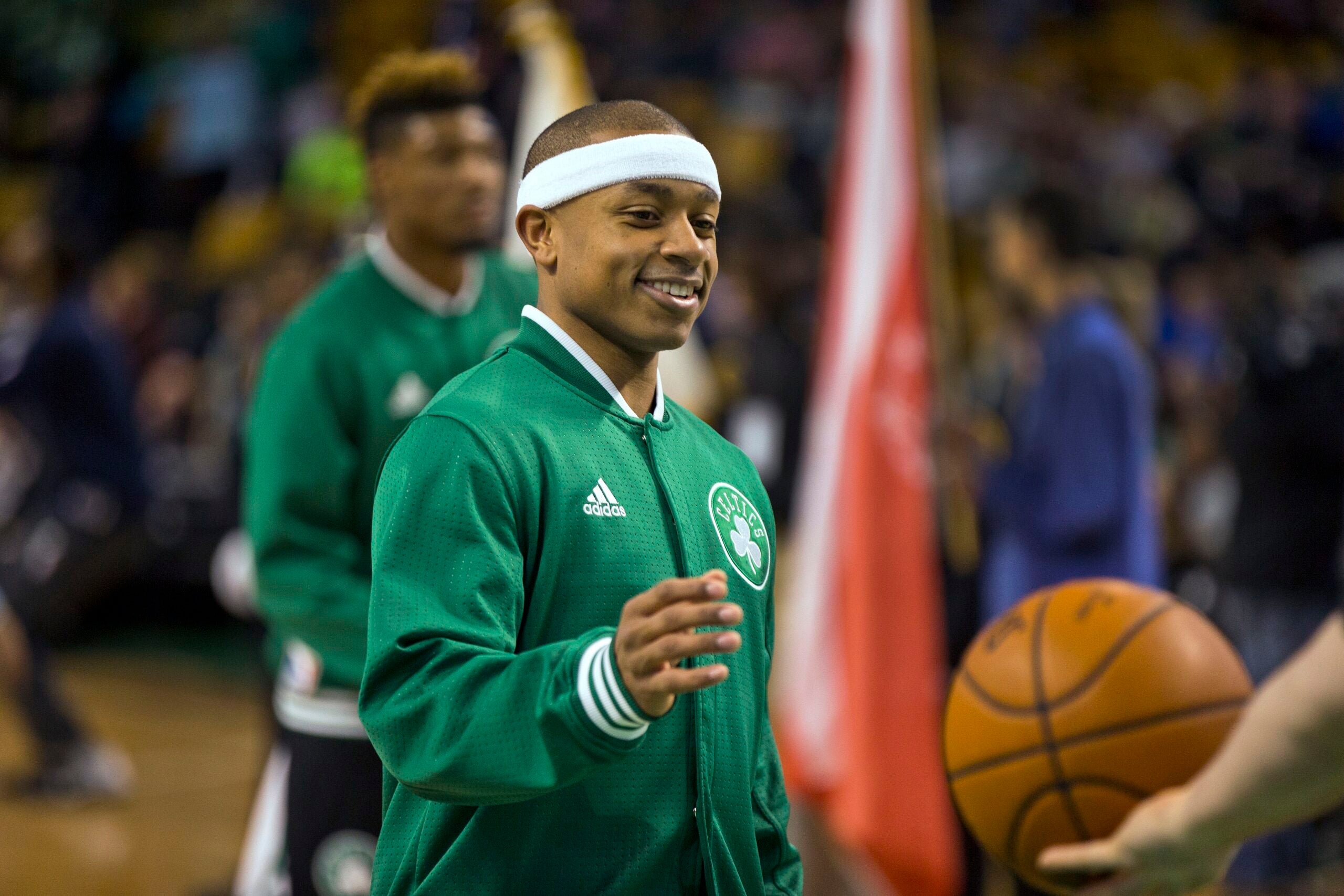 Isaiah Thomas' son gets a taste of the NBA life in hard-hitting interview
