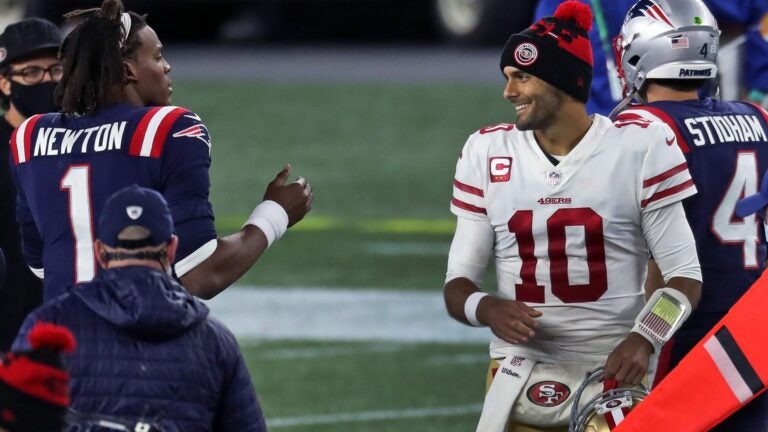 49ers news: Jimmy Garoppolo comes in at No. 6 on the top 10 most impressive  performances of 2021 - Niners Nation