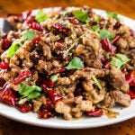 Lamb plate at Gourmet Dumpling House