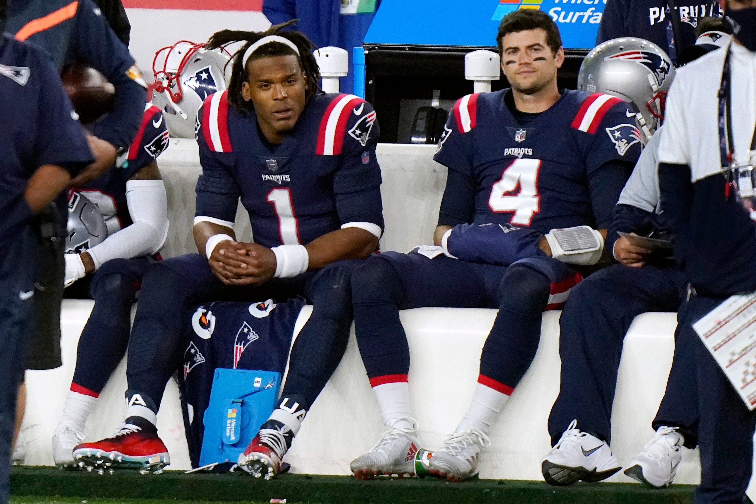 Cam Newton benched for Jarrett Stidham in Patriots game vs. 49ers