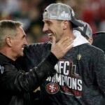 Kyle and Mike Shanahan