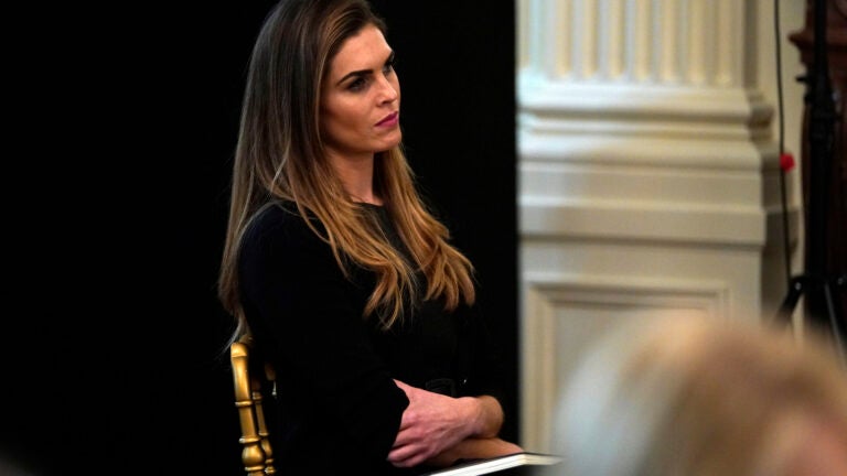 Counselor to the President Hope Hicks.