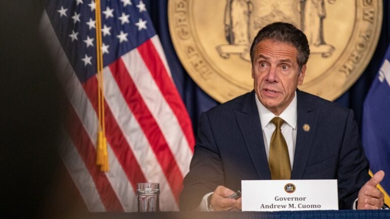 New York Gov. Andrew Cuomo.