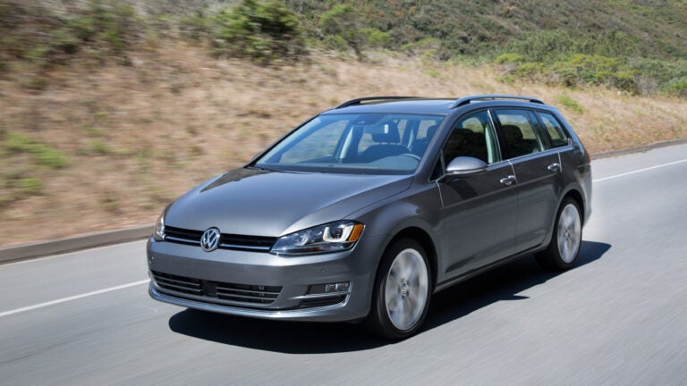 The 2016 Volkswagen Golf SportWagen.