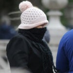 Windy and cold weather in Boston.