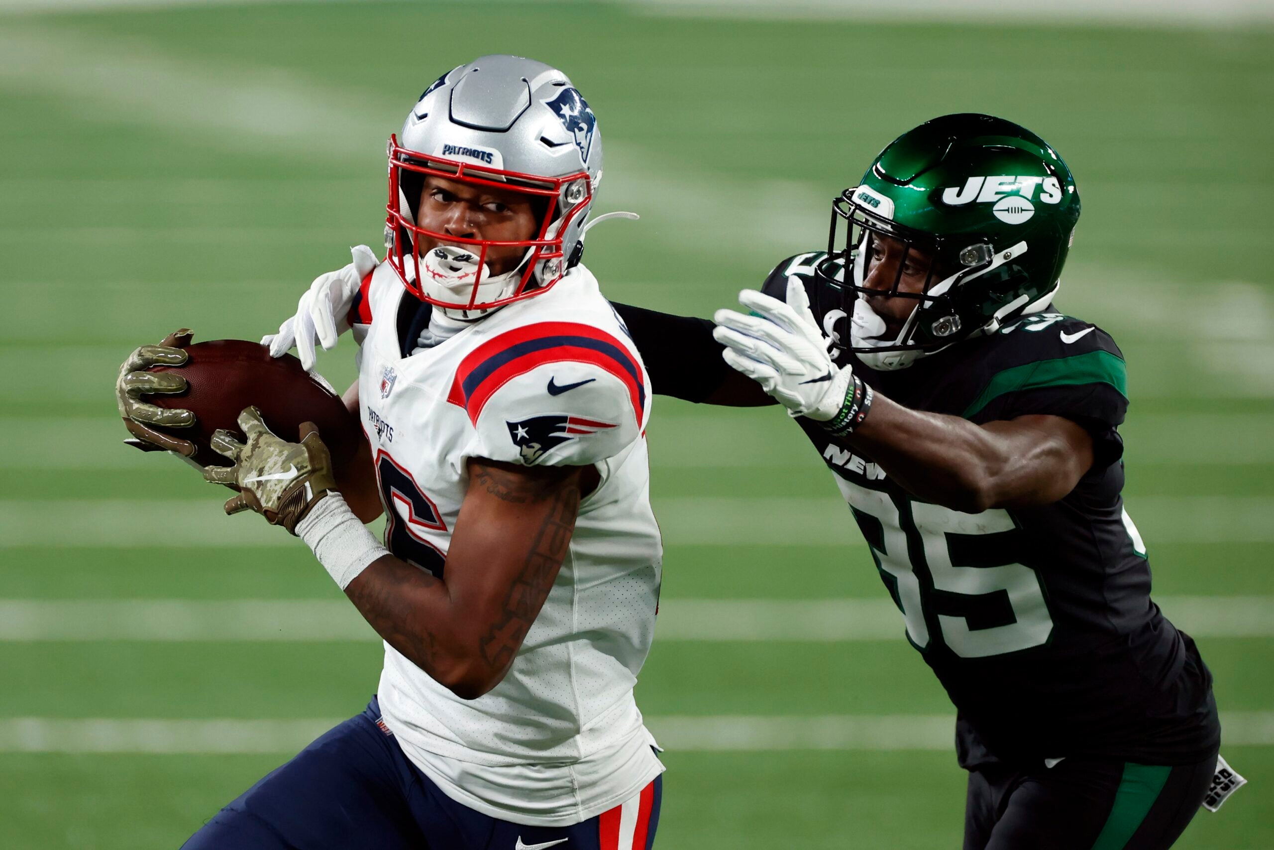 Patriots' 15-game winning streak over the Jets, by the numbers