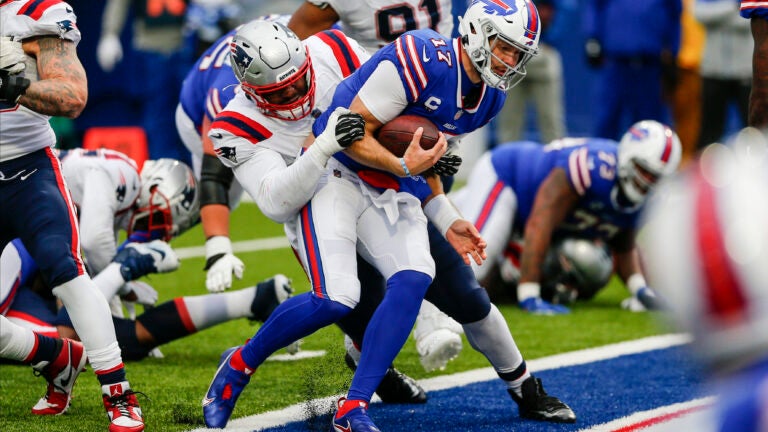 Here's how Josh Allen shredded the Patriots' defense and knocked them out  of the playoffs - The Boston Globe