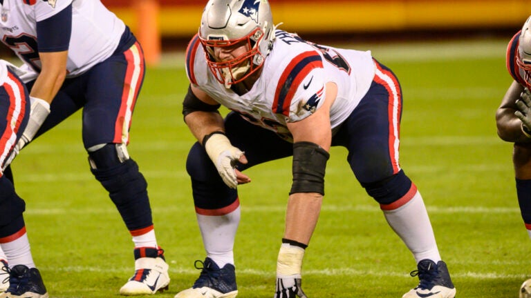 Patriots offensive guard Joe Thuney.