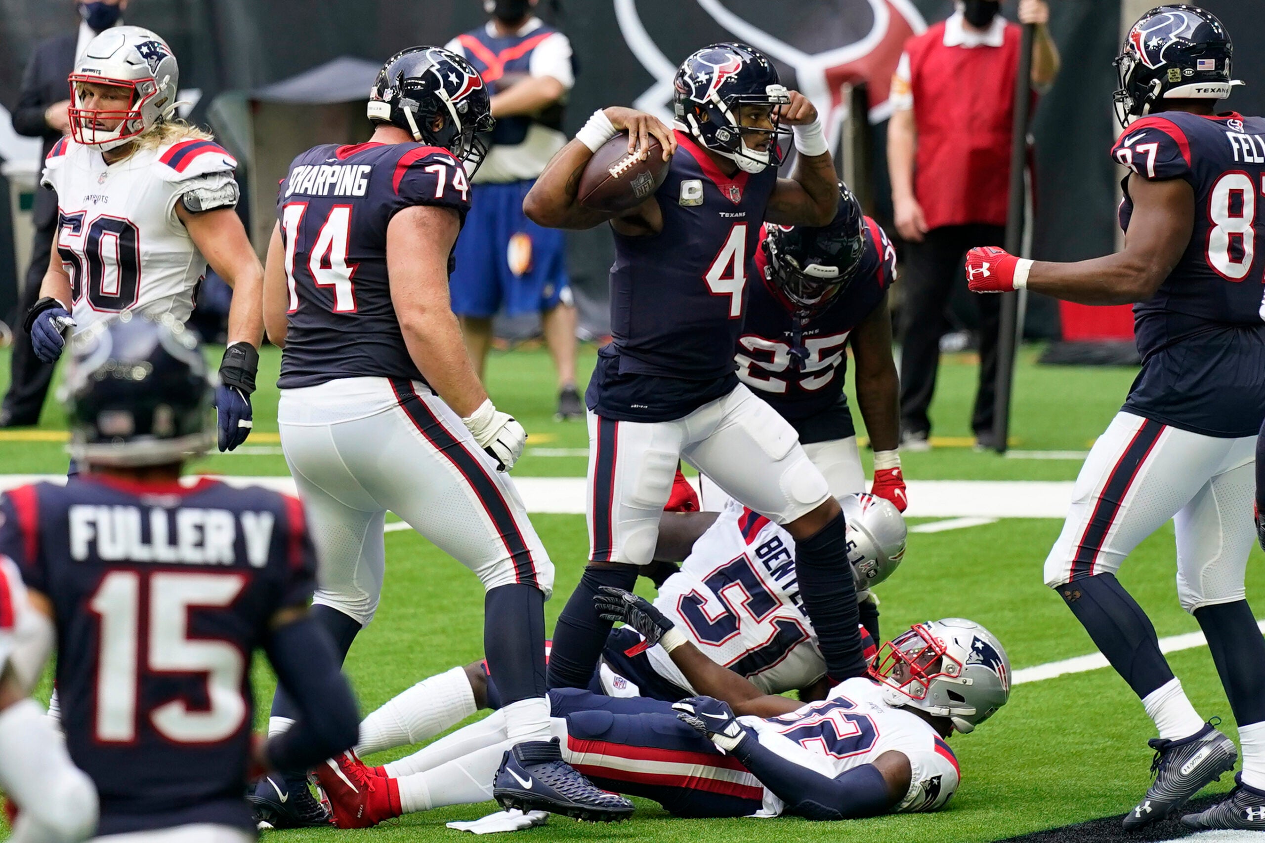 7 crazy stats from Texans' 27-20 win over Patriots