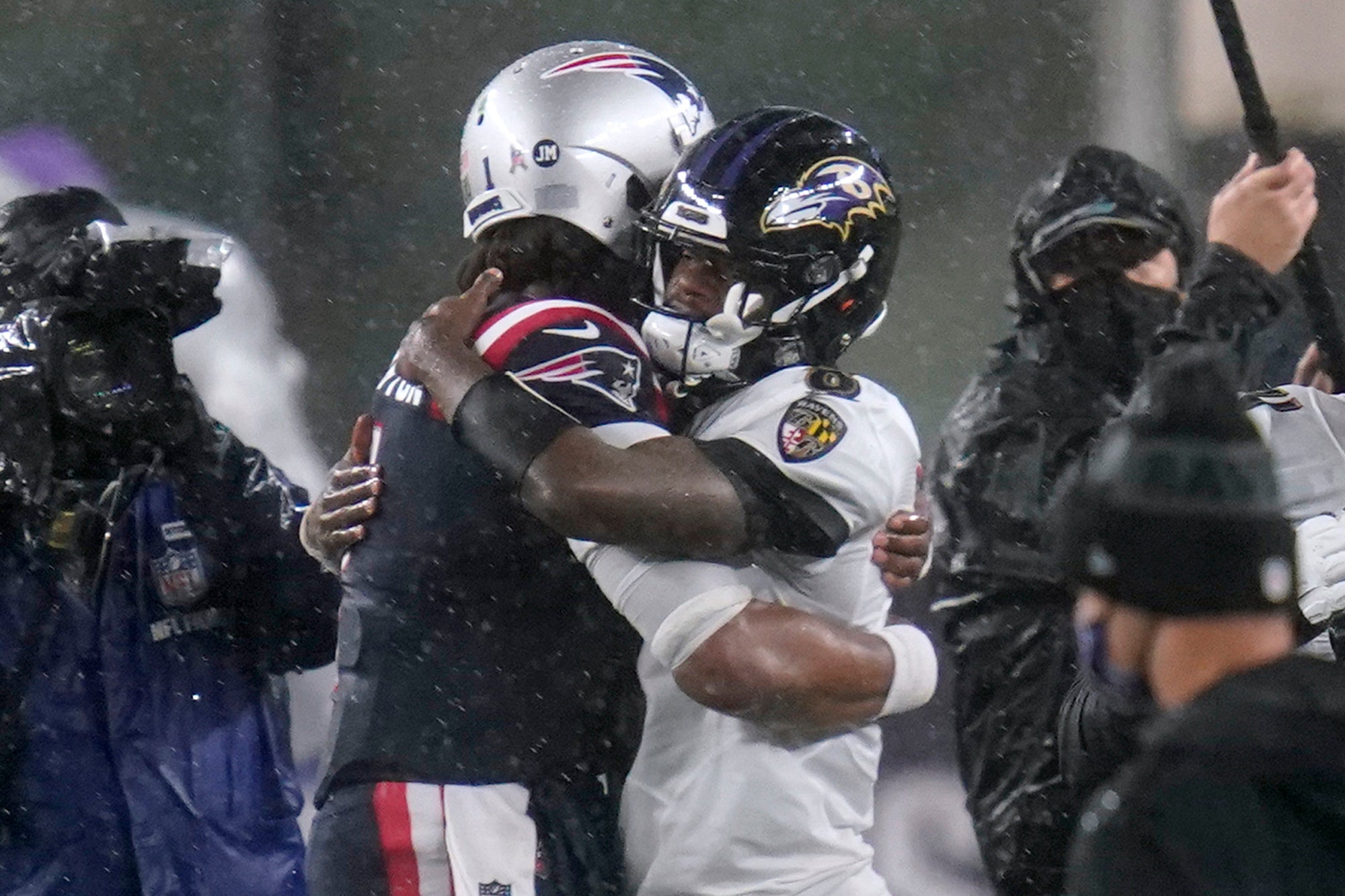 Lamar Jackson has long looked up to Patriots QB Cam Newton: 'He's Superman,  for sure' 