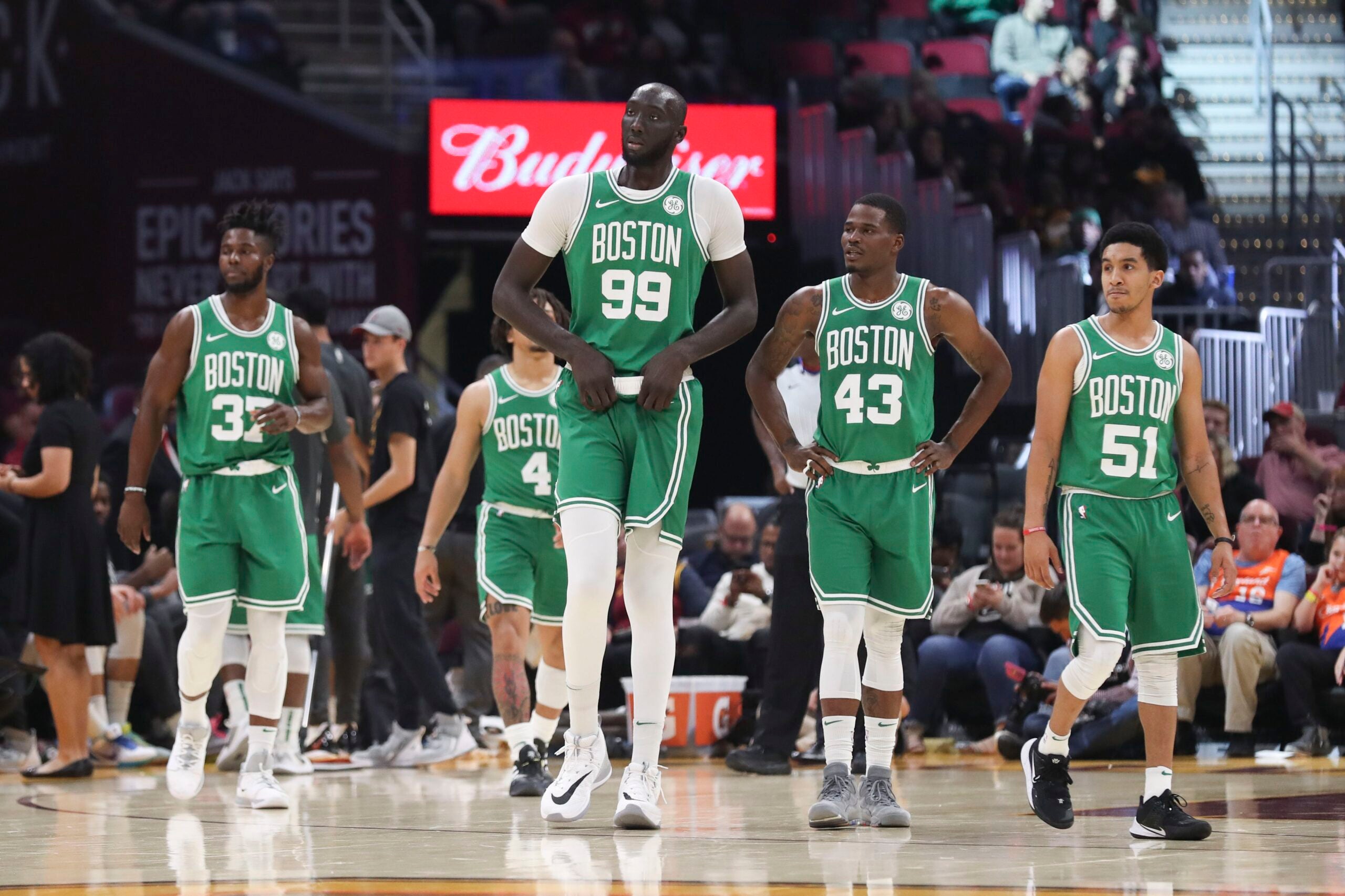Celtics extend qualifying offers to Tacko Fall, Tremont Waters.