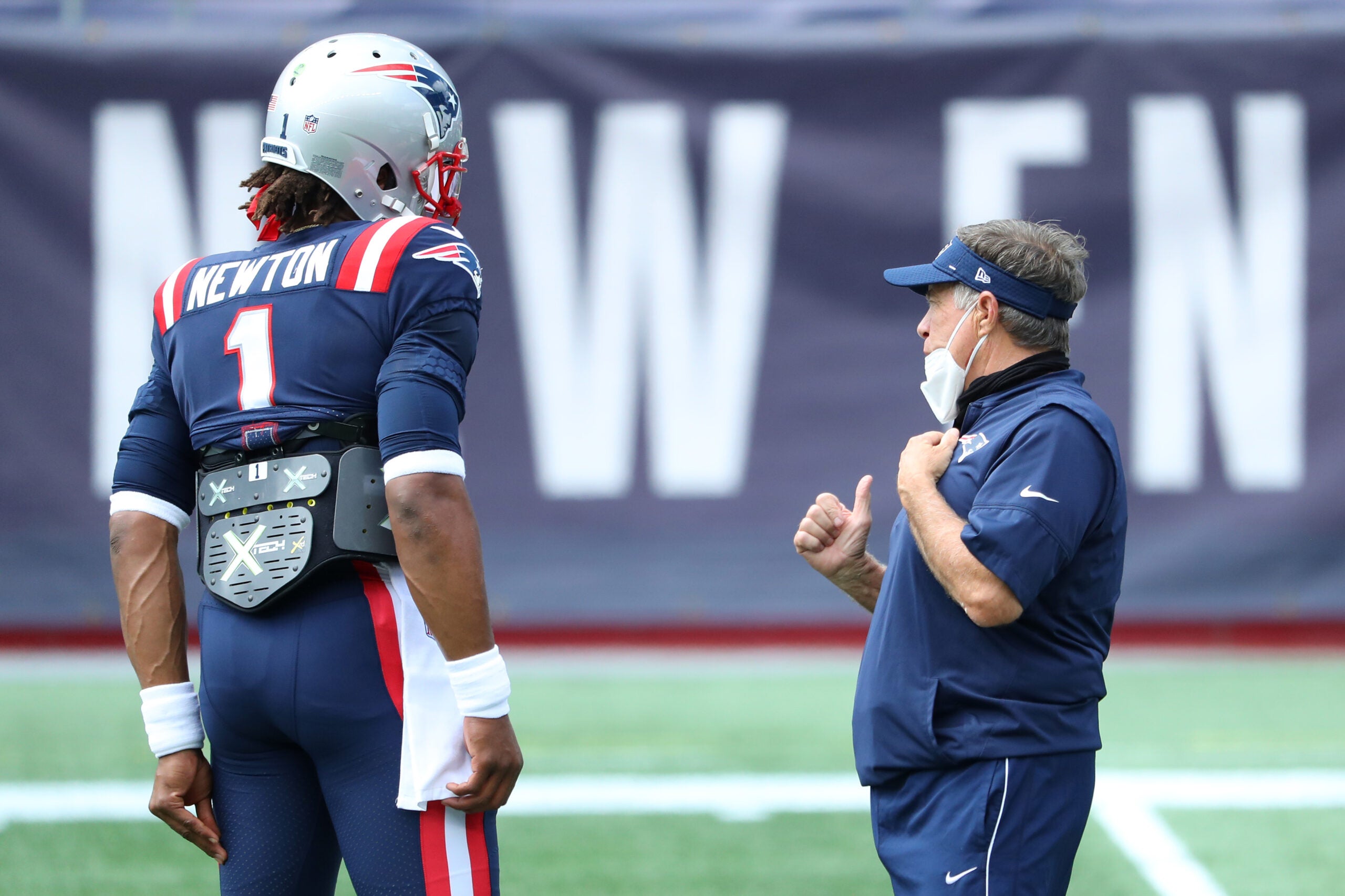 Bill Belichick discussed the decision to release Cam Newton